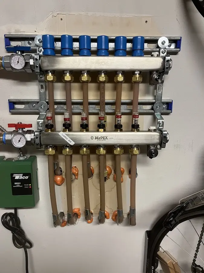 Plumber performing Sink Repair at a residential property in West Salem